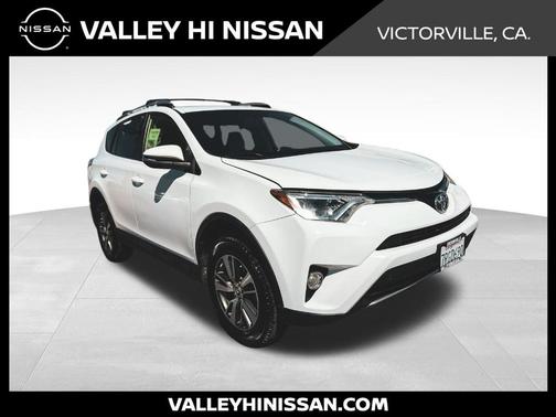 Super White 2016 Toyota RAV4 XLE