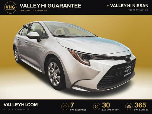 Classic Silver Metallic 2025 Toyota Corolla LE
