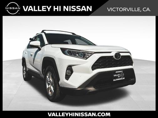 Super White 2019 Toyota RAV4 XLE