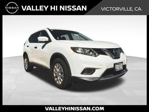 Glacier White 2016 Nissan Rogue S