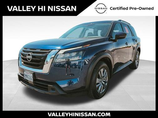 Deep Ocean Blue 2024 Nissan Pathfinder SV