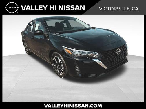 Black 2025 Nissan Sentra SV