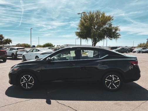 Black 2025 Nissan Sentra SV