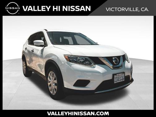 Glacier White 2016 Nissan Rogue S