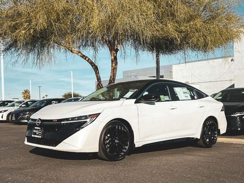 White 2026 Nissan Sentra SR