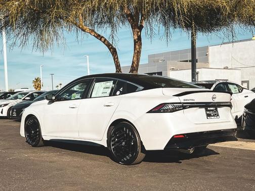 White 2026 Nissan Sentra SR