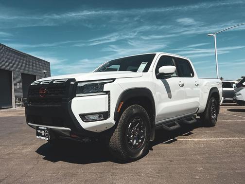 Glacier White 2026 Nissan Frontier PRO-4X