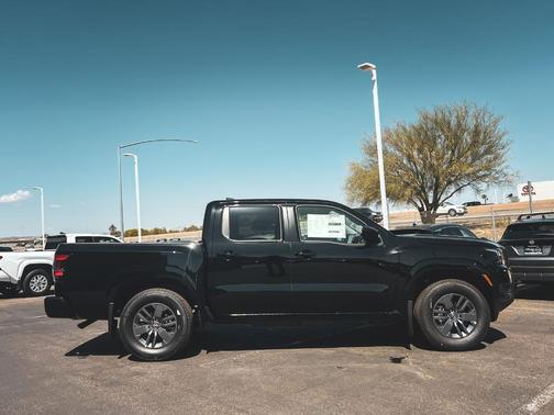 Black 2026 Nissan Frontier SV