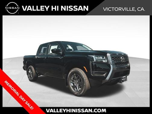 Black 2026 Nissan Frontier SV