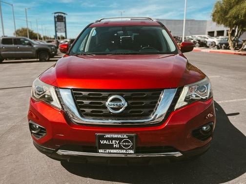 Scarlet Ember 2020 Nissan Pathfinder SV