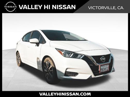 Aspen White 2022 Nissan Versa 1.6 SV