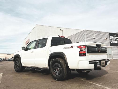 Glacier White 2026 Nissan Frontier PRO-X