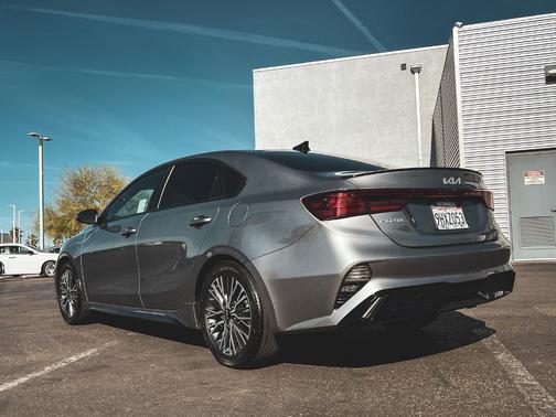 Steel Gray 2023 Kia Forte GT-Line