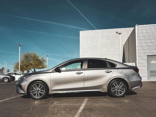 Steel Gray 2023 Kia Forte GT-Line
