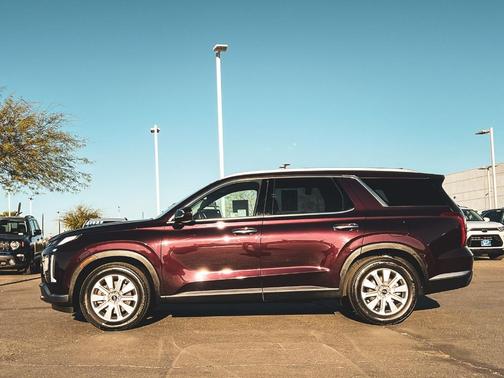 Burgundy 2025 Hyundai PALISADE SEL