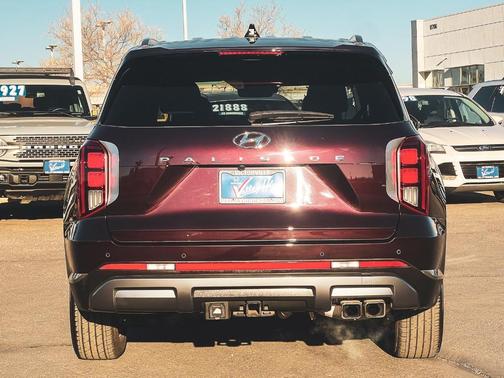 Burgundy 2025 Hyundai PALISADE SEL
