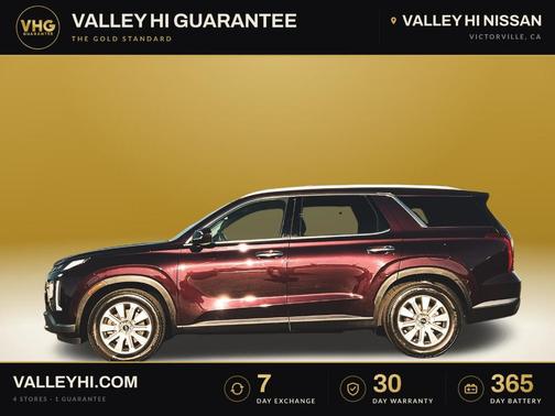 Burgundy 2025 Hyundai PALISADE SEL