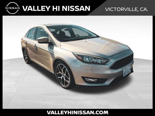 White Gold Metallic 2017 Ford Focus SEL
