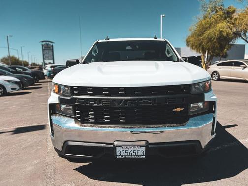 Summit White 2021 Chevrolet Silverado 1500 WT