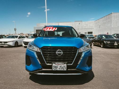 Electric Blue Metallic 2024 Nissan Kicks S