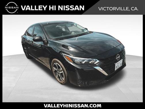 Black 2025 Nissan Sentra SV