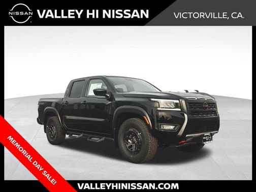 Black 2026 Nissan Frontier PRO-4X
