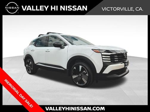 Aspen White Tri 2026 Nissan Kicks SR