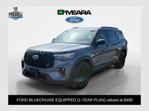Carbonized Gray Metallic 2025 Ford Explorer ST