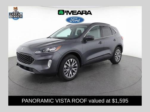 Carbonized Gray Metallic 2022 Ford Escape Titanium