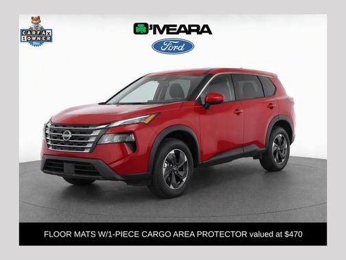 Scarlet Ember Tintcoat 2025 Nissan Rogue SV