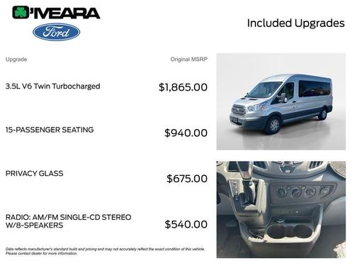 Ingot Silver 2015 Ford Transit-350 XLT