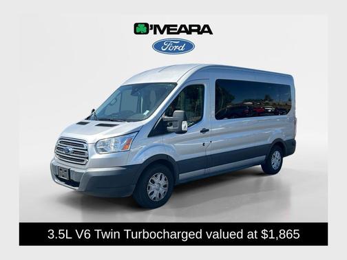 Ingot Silver 2015 Ford Transit-350 XLT