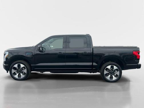 Agate Black Metallic 2025 Ford F-150 Lightning Platinum