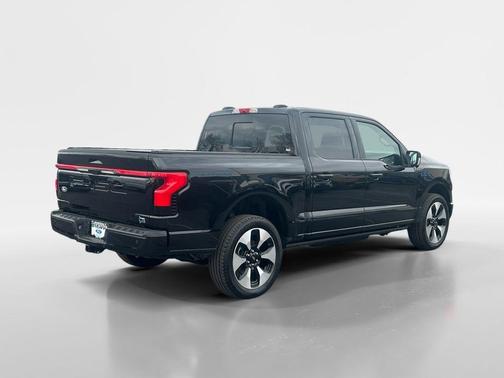 Agate Black Metallic 2025 Ford F-150 Lightning Platinum