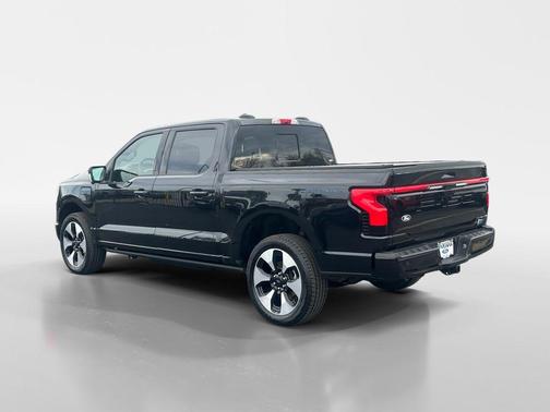 Agate Black Metallic 2025 Ford F-150 Lightning Platinum