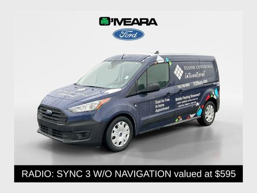 Frozen White 2022 Ford Transit Connect XL