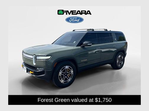 Forest Green 2022 Rivian R1S Launch Edition
