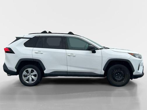 Super White 2021 Toyota RAV4 LE