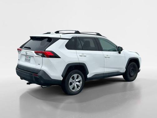 Super White 2021 Toyota RAV4 LE