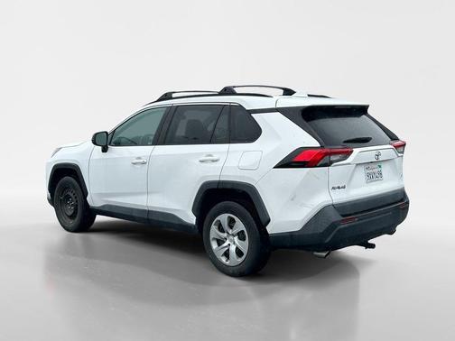 Super White 2021 Toyota RAV4 LE