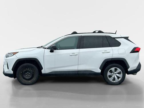 Super White 2021 Toyota RAV4 LE