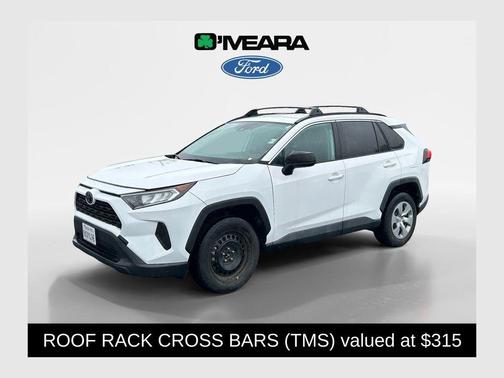 Super White 2021 Toyota RAV4 LE