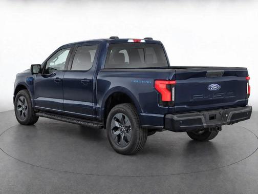 Antimatter Blue Metallic 2025 Ford F-150 Lightning Flash