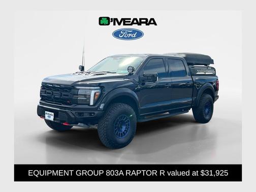Black Metallic 2025 Ford F-150 Raptor