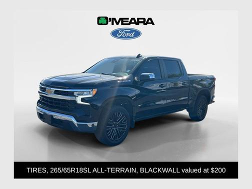 Black 2022 Chevrolet Silverado 1500 LT