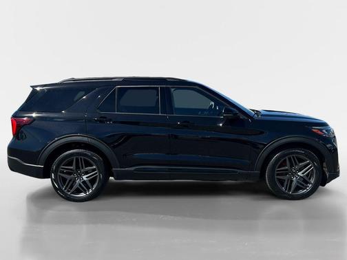 Agate Black Metallic 2025 Ford Explorer ST
