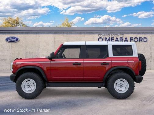 Ruby Red Metallic Tinted Clearcoat 2026 Ford Bronco Heritage Edition