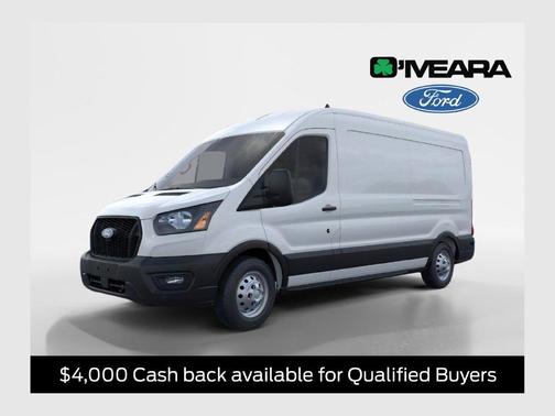 Oxford White 2026 Ford Transit-250 148 WB Medium Roof Cargo
