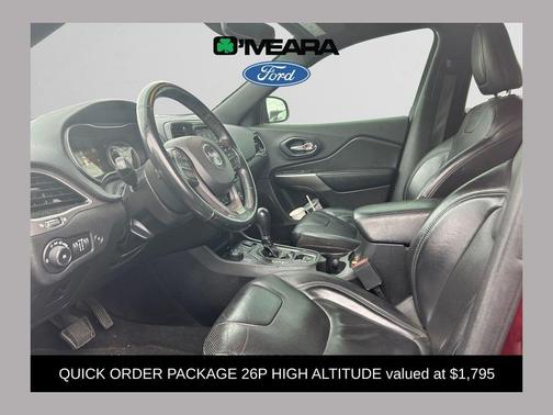 Velvet Red Pearlcoat 2019 Jeep Cherokee Limited
