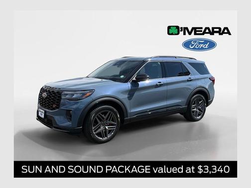 Vapor Blue Metallic 2026 Ford Explorer ST